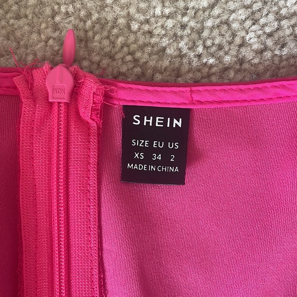 Pink Ruffle Shein Romper - Picture 2 of 2